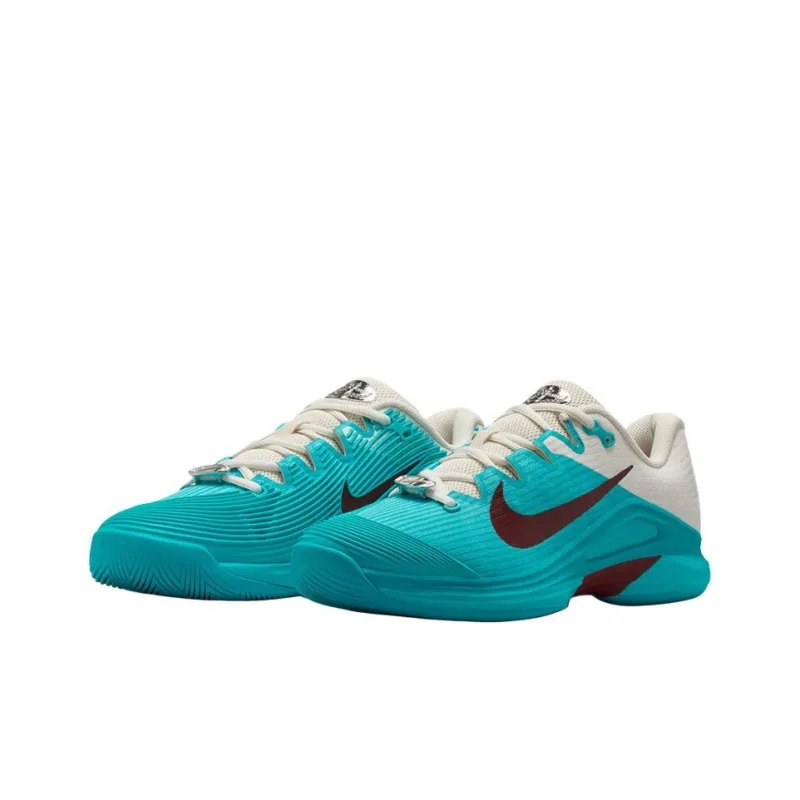 Nike Court Air Zoom Vapor 12 Premium Hc Dusty Cactus Dark Team Red Women's-2