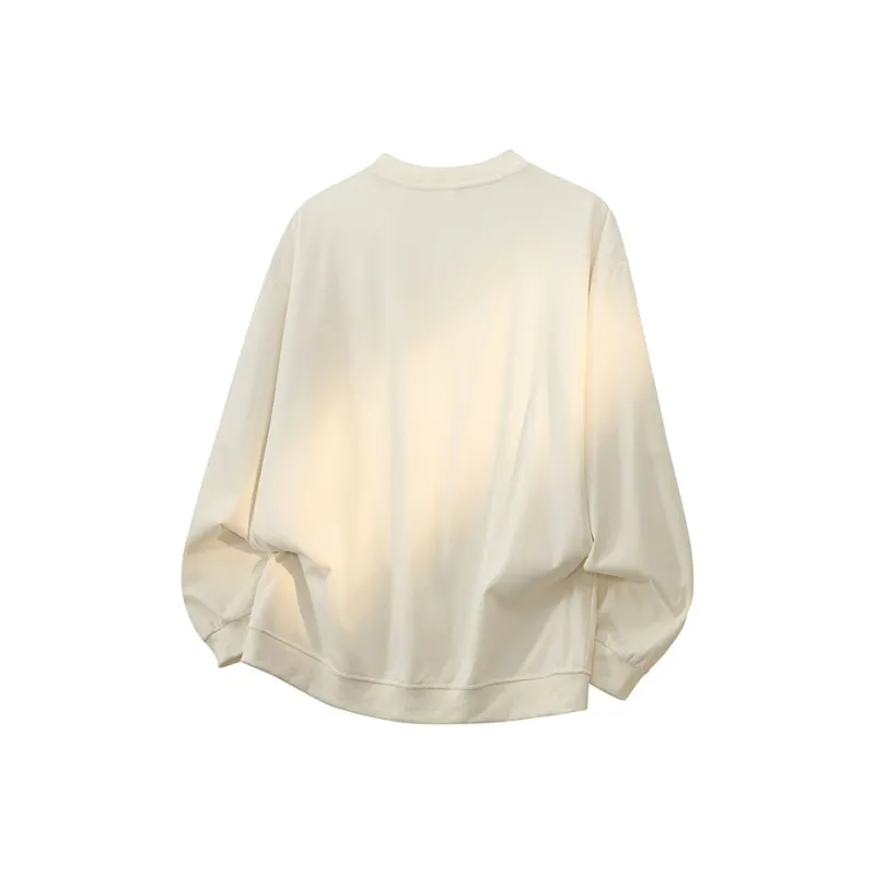 YOSICIL Sweatshirt Unisex White Heather Gray-11