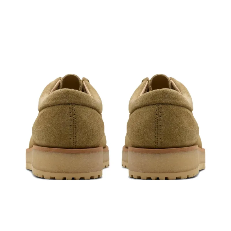 Clarks Wallabee Scout Lo Casual Shoes Men's Dark Sand-4