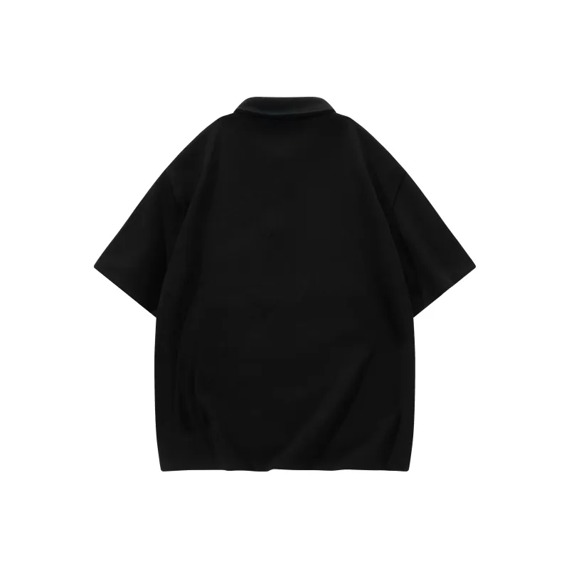 Kepu Polo Shirt Unisex Active Black-1