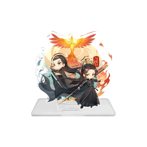 TENGXUNSHIPINCAOCHANGDI Journey With The Phoenix Double Insert, Film & TV Character Merchandise Acrylic Stands