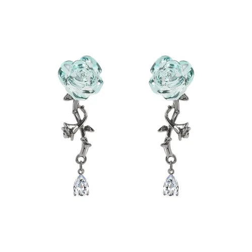 KEYS VIA Copper Alloy Stud Earrings Women's