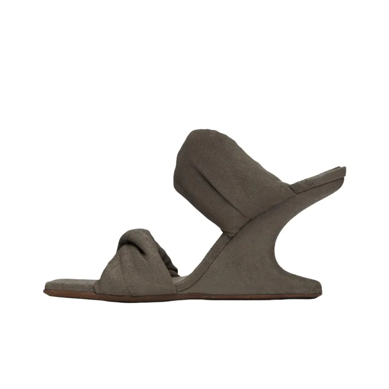 RICK OWENS/RO Slide Slippers Women's Taupe-0