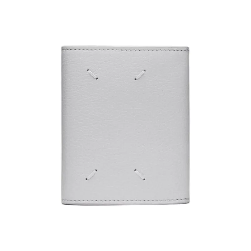 Maison Margiela Leather Wallet Women's White-2