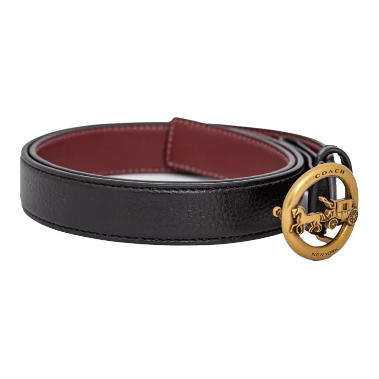 COACH Leather Belts Women's-1