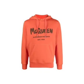 Alexander McQueen Sweatshirts Men Orange