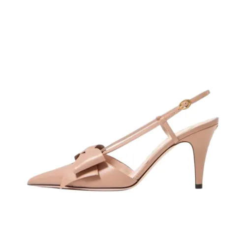 Valentino BOWOW GARAVANI Slim Heel High Heels 8.5cm Women's Pink