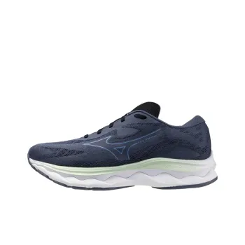 Mizuno WAVE SERENE Anti Slip Wear Resistant Low Top Casual Running Shoes Men's Dark Blue