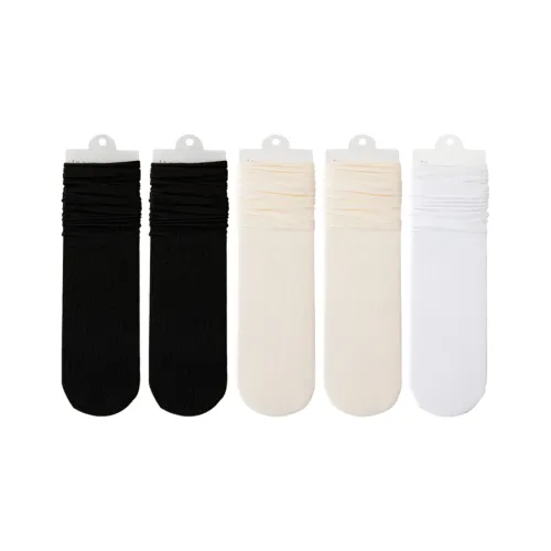 Temooues Mid Calf Socks Women's 5 Pack