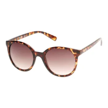 KENNETH COLE Injection Molded Round Sunglasses Women's Tortoiseshell