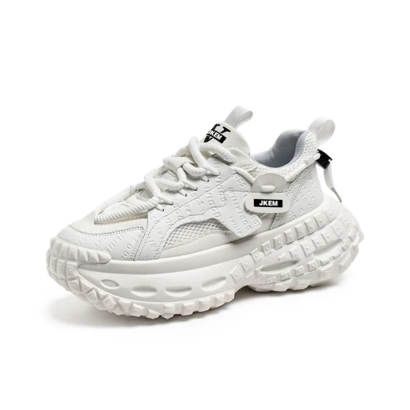 JKEM Cushioning, Slip Resistant, And Abrasion Resistant Low Top Chunky Sneakers Men's-11