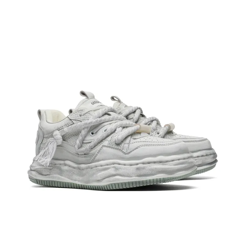 PLO CART Skateboard Shoes Unisex Gray-2