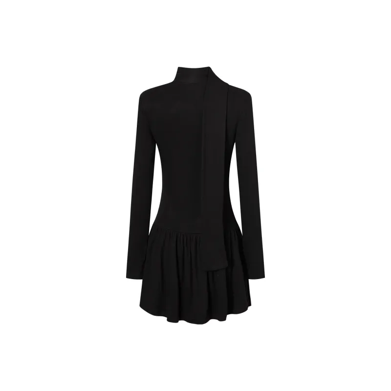 I'M ONE Long Sleeved Dresses Women's Black-1