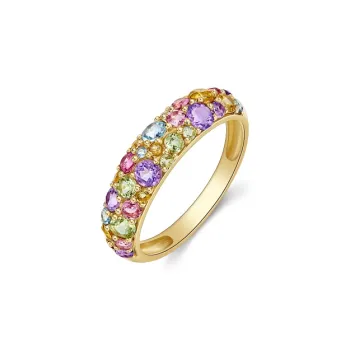 IL&CO. Natural Tourmaline Rings Women's