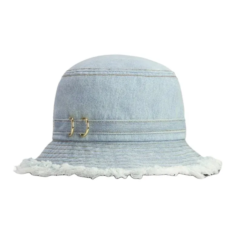 GANNI Denim Bucket Hat-1
