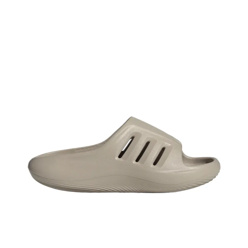 Adidas AdiFom IIInfinity Slide Slip Resistant Slide Slippers Unisex Preppy Silver Gray-1