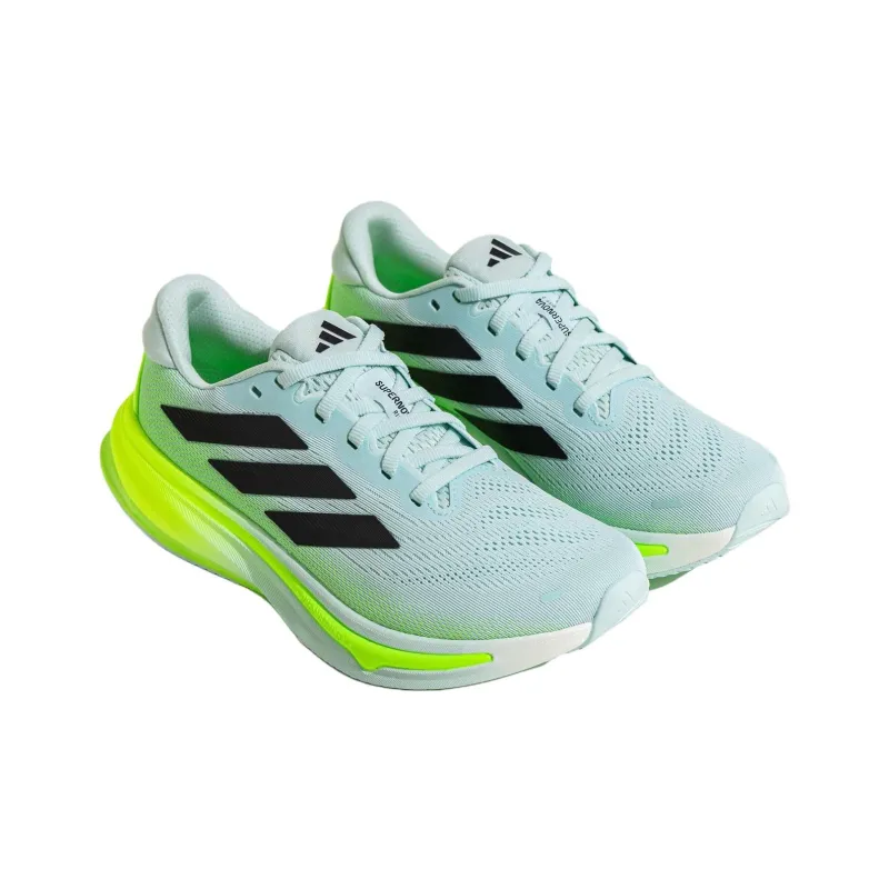 Adidas Supernova Rise 2 Anti Slip Wear Resistant Low Top Marathon Running Shoes Unisex Green-2
