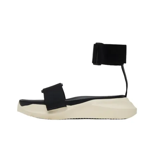 RICK OWENS/RO One Strap Sandals Men's Black