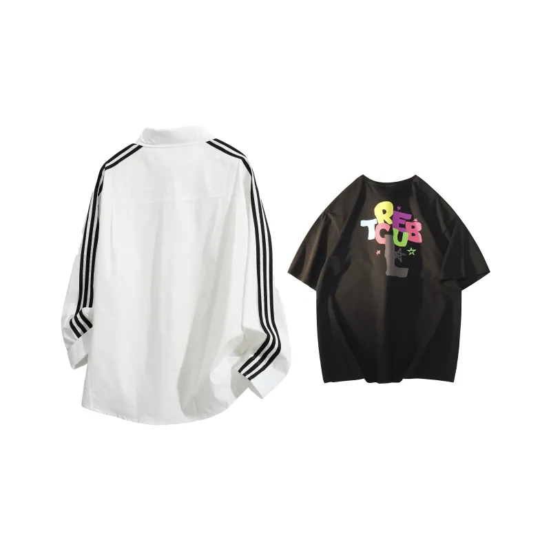 Tre Club Shirt Matching Set Unisex-5