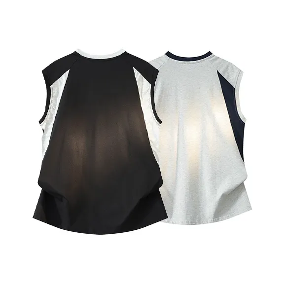 YOSICIL Tank Tops Unisex Dark Gray-13