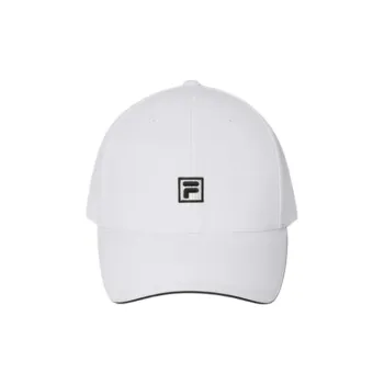 FILA Polyester, Polyurethane Baseball Caps Unisex White