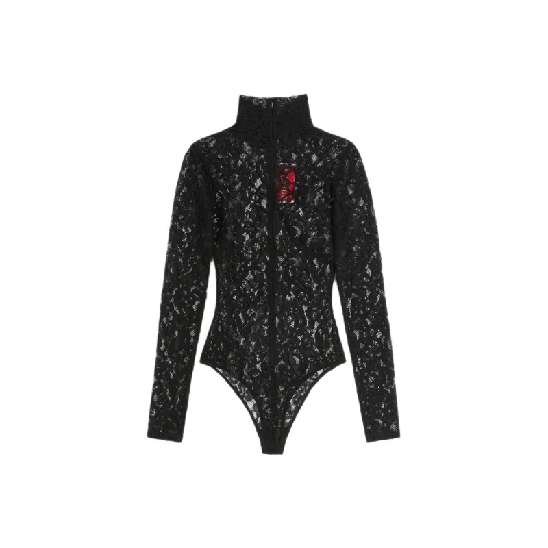 Valentino SS25 Bodysuits Women's Black-1