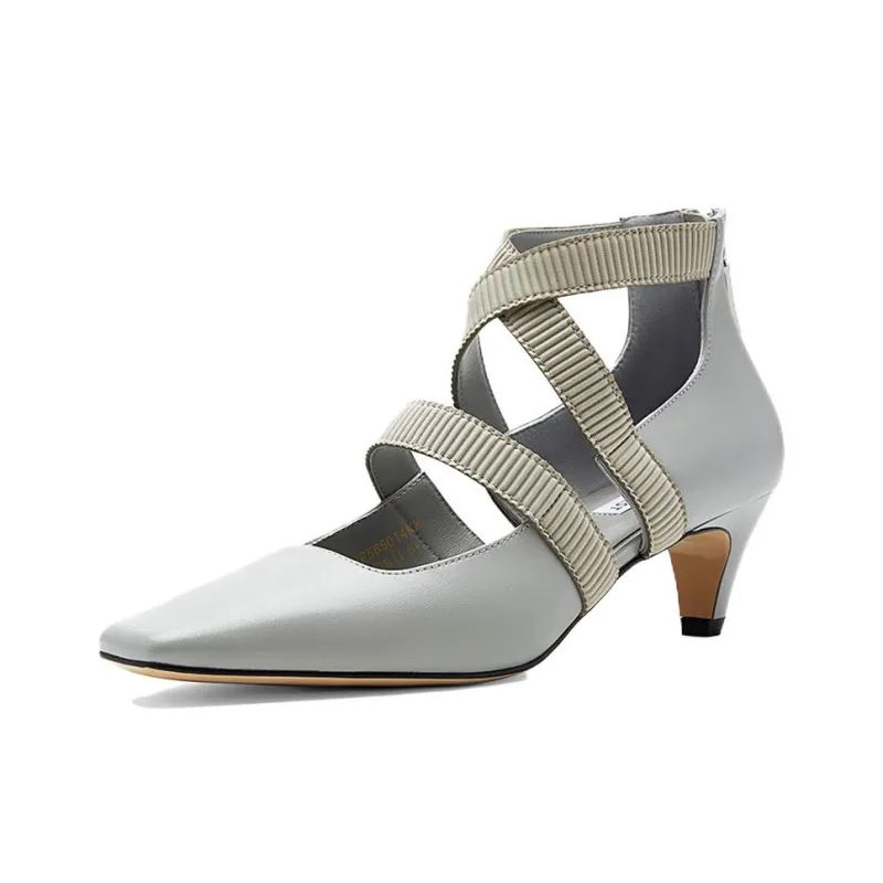NINE WEST Irregular Heel High Heels 5cm Women's-7