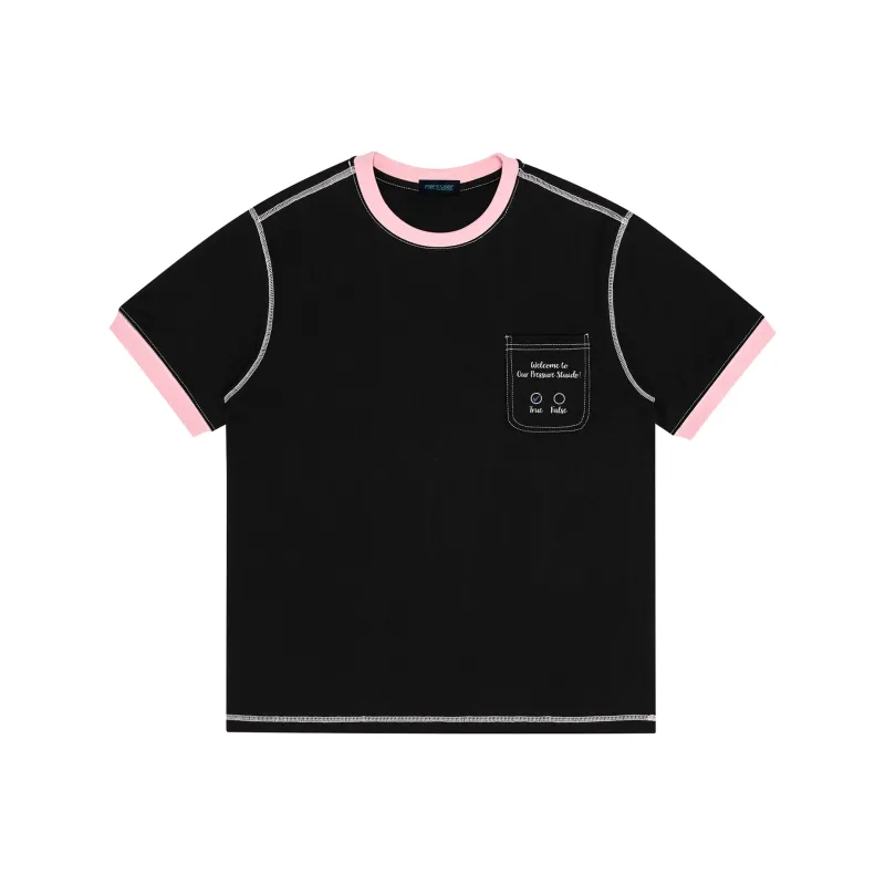 PRESSURE Short Sleeved T Shirts Unisex-2