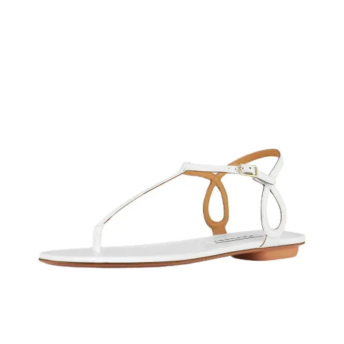 AQUAZZURA Almost Bare Strap Sandals Women's White