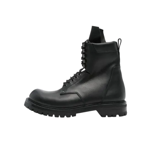 RICK OWENS/RO Ankle Stretch-Knit boots Men's Black