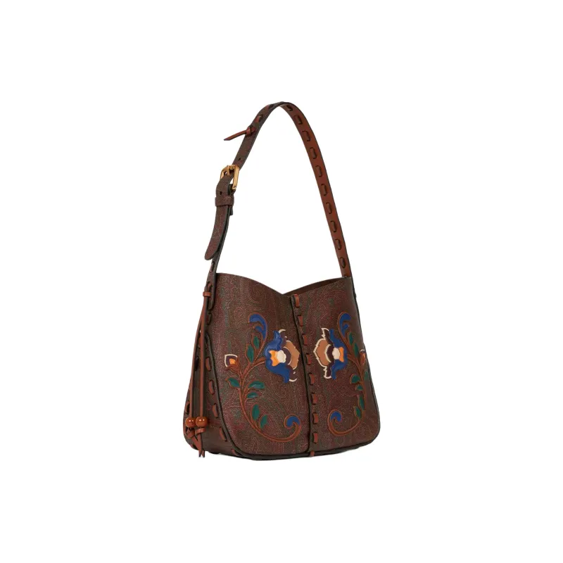 ETRO Acrylic Shoulder Bag Women's Umber-1