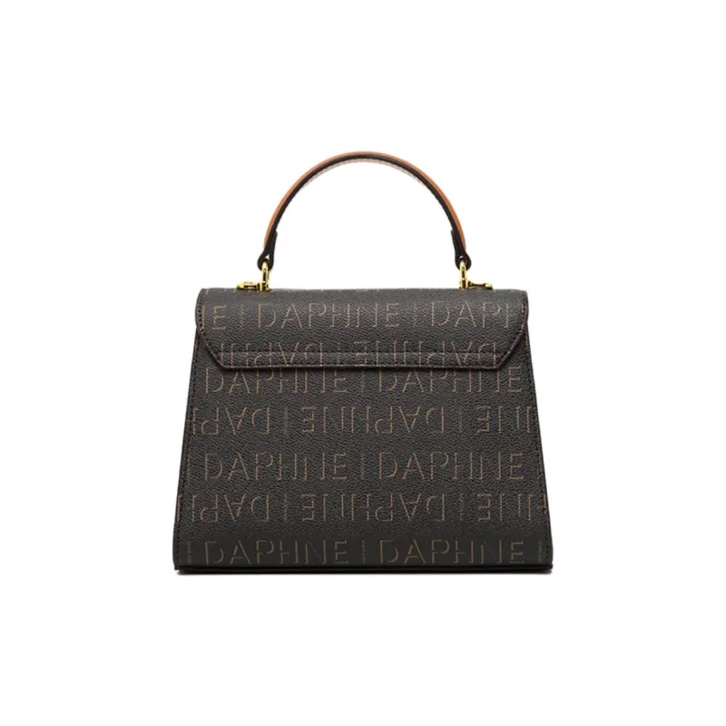 DAPHNE PVC Handbag Women's Brown-3