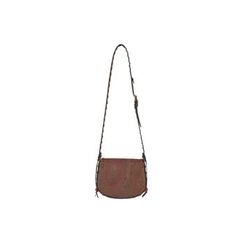 ETRO PVC Shoulder Bag, Crossbody Bag Women's Brandy Brown
