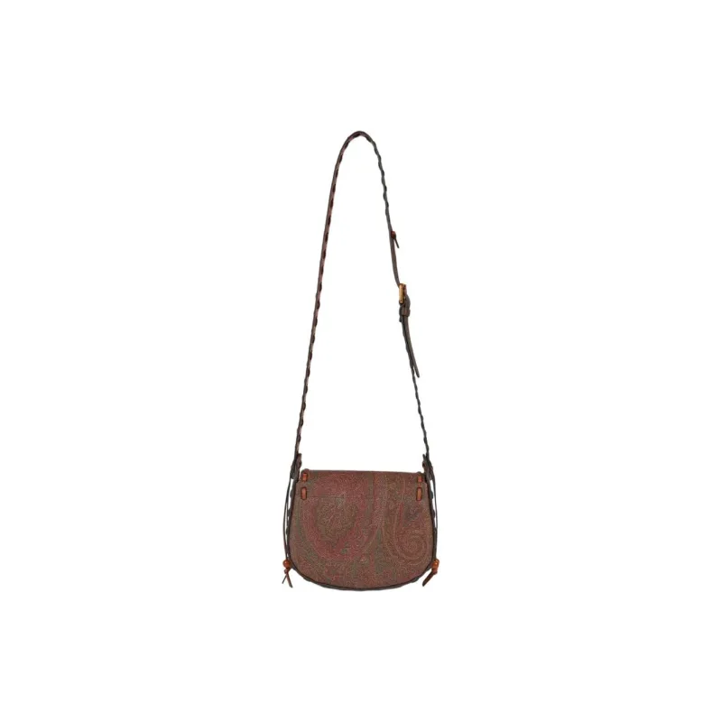 ETRO PVC Shoulder Bag, Crossbody Bag Women's Brandy Brown-0