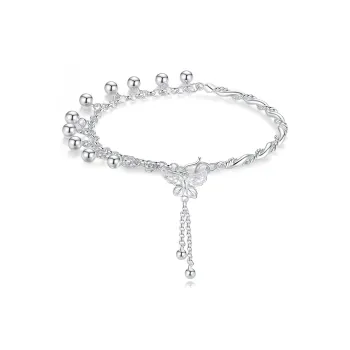 7℃ Sterling Silver Bangles Unisex