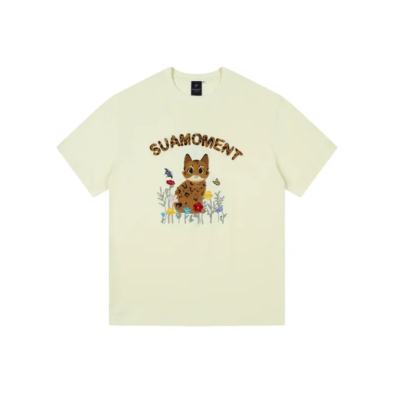 Suamoment Short Sleeved T Shirts Unisex-5