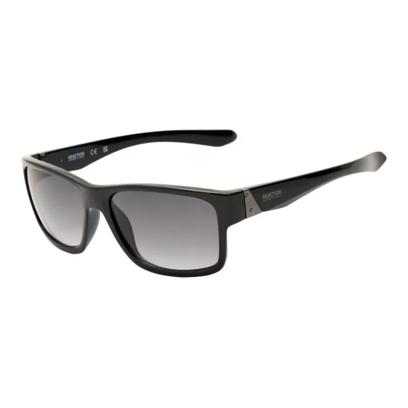 KENNETH COLE Injection Molded Square Sunglasses Men's Black-0