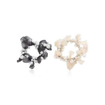 QIMEILA Chiffon Hair Tie Women's