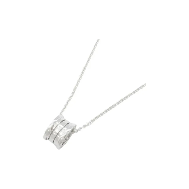 BVLGARI 10's 18kt White Gold B zero1 Necklace-2