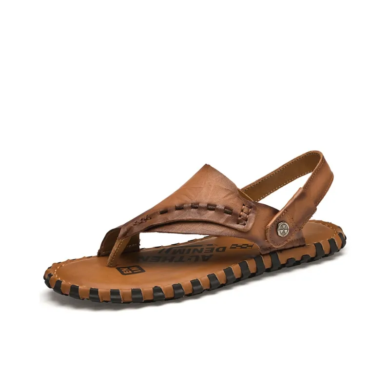 XIMO BULL Rubber Sole Abrasion Resistant Flip Flops Men's-1