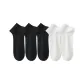 [5 Pack 10A Antibacterial, Extra Thin Breathable]3 Pack Black+2 Pack White