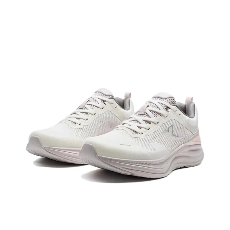 XTEP Cloud Walk 1.0 Slip Resistant Coverage Low Top Casual Running Shoes Women's Gray White-2