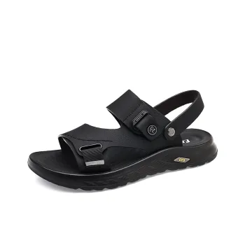 Bindu Beach Sandals Men Black, Brown
