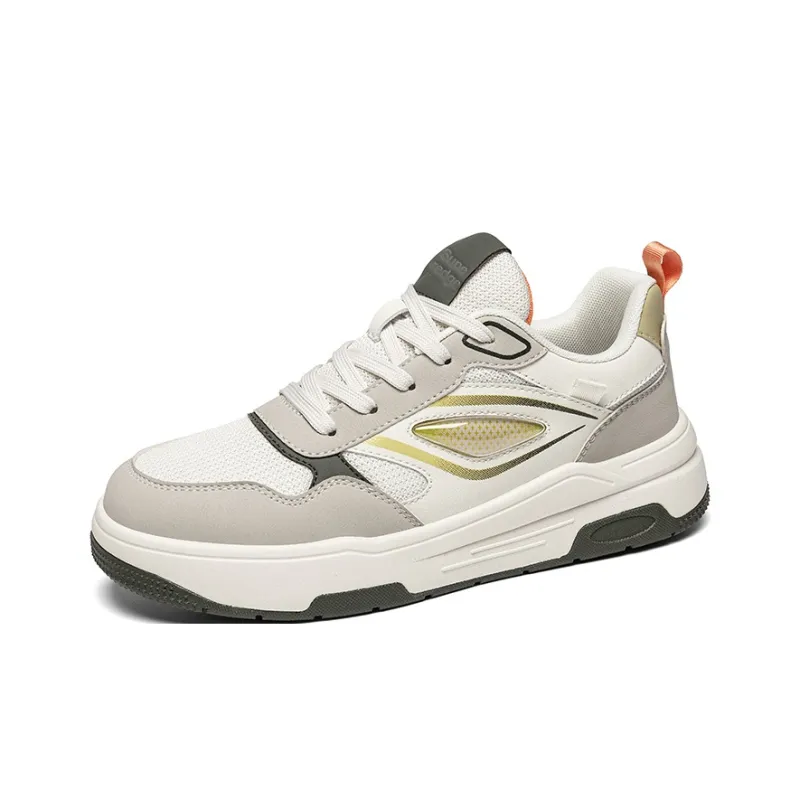 SUPEREDGE Slip Resistant Shock Absorbers With Abrasion Resistant Properties Low Top Skateboard Shoes Men's-5