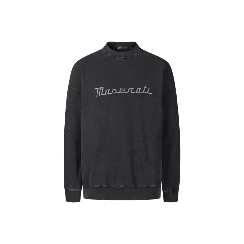 Maserati Sweatshirt Unisex Black-1