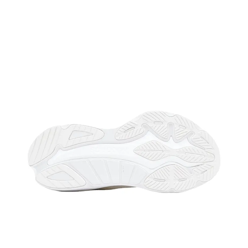 Saucony Hurricane 24 Breathable Low Top Casual Running Shoes Women's White-6