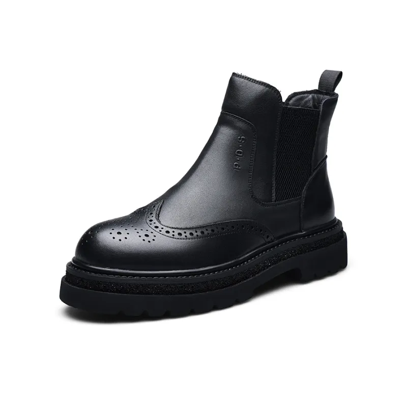 PARDASAUL Chelsea Boots Men's Black-1