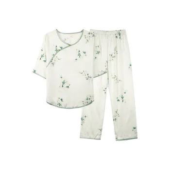 LoveEsteem Pajama Set Women's Light Green