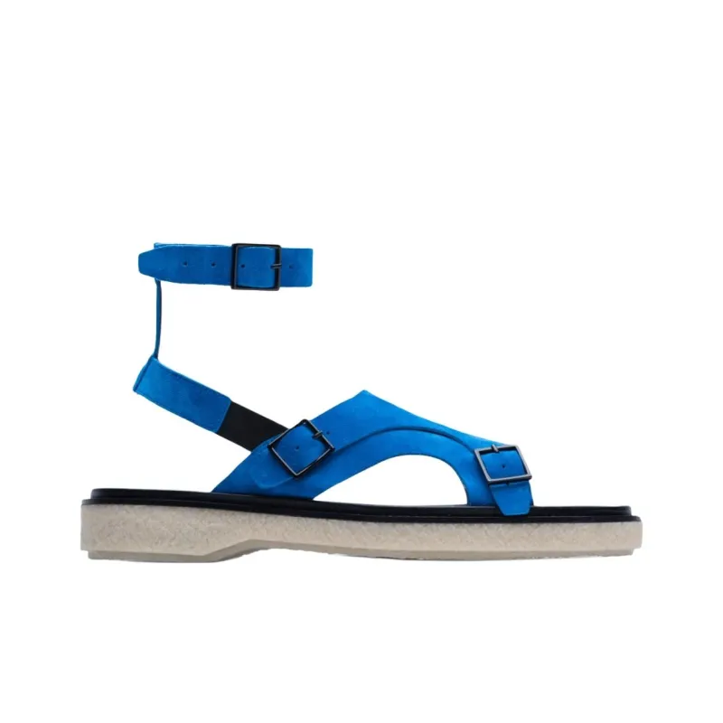 ADIEU PARIS Type 177 Strap Sandals Men's Blue-1