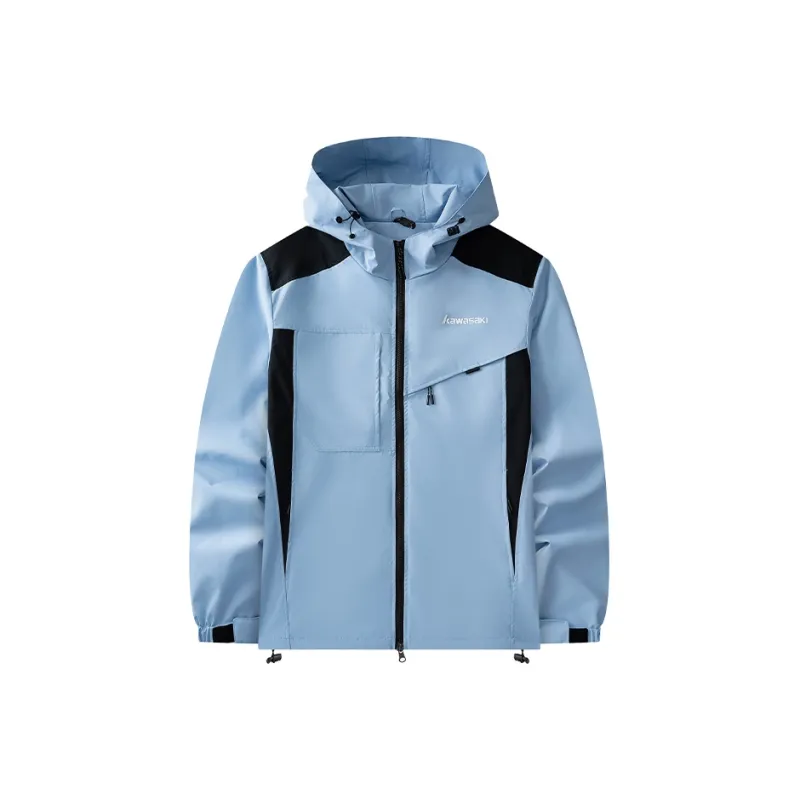 Kawasaki Waterproof And Windproof Windbreaker Jacket Unisex-9